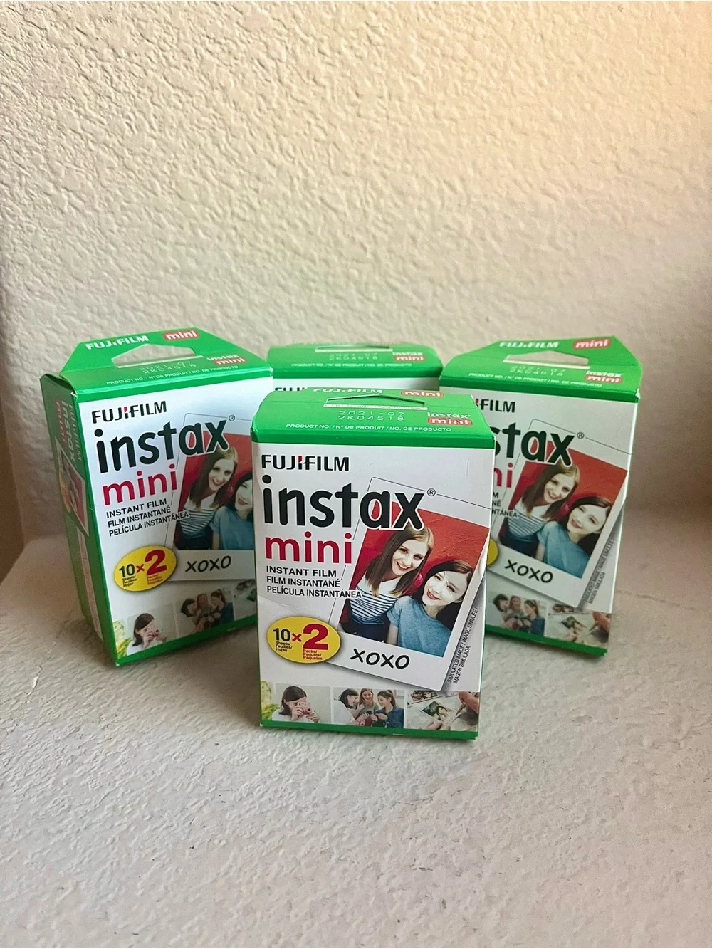 Fujifilm Instax Mini Instant Film - LOT OF 4 - 80 Count Total
